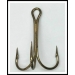 5 Pack Mustad 35656 Treble Hook 2/0 short shank